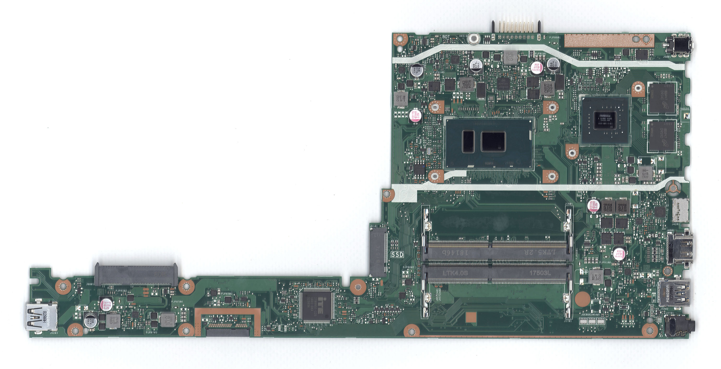 Материнская плата для Asus X407UB I7-7500U 90NB0HQ0-R00040