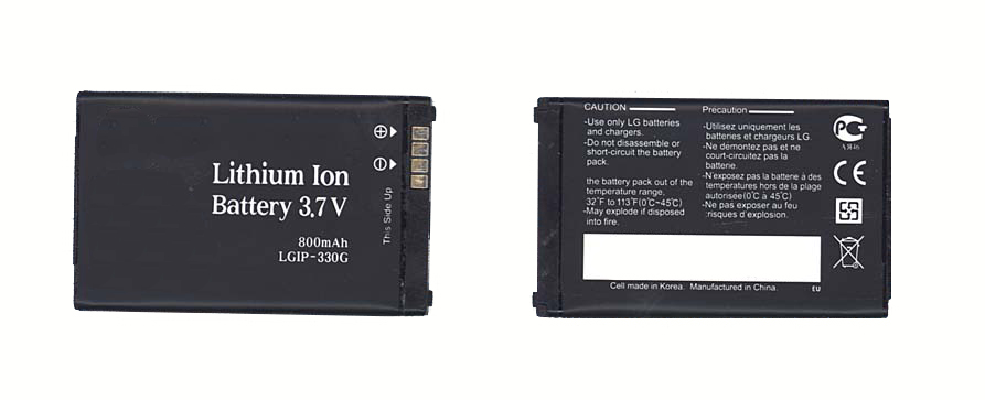 Аккумуляторная батарея LGIP-330G для LG KF300