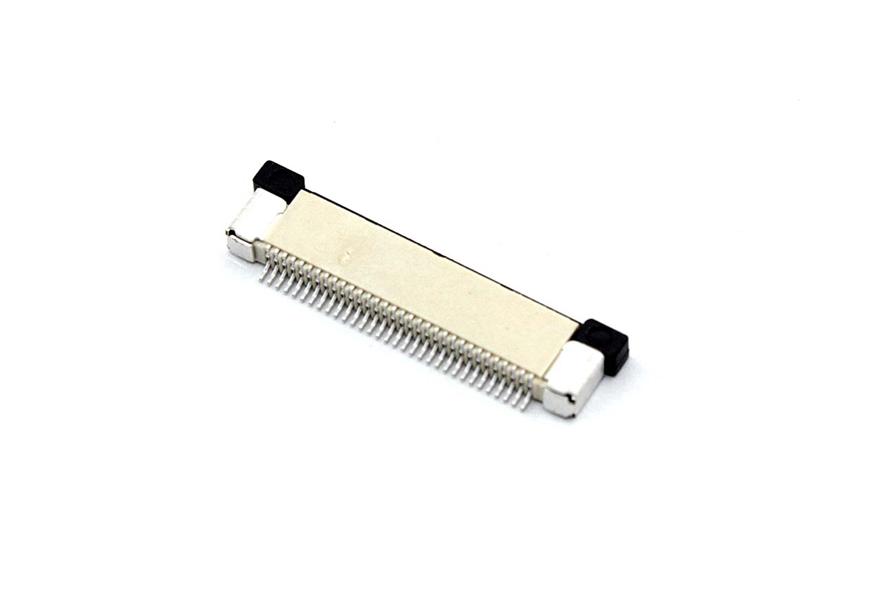 Разъем FPC Half Coverage Top Contact 0.5K-BS-32PWB 32 pin высота 2мм шаг 0,5мм