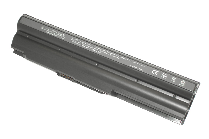 Аккумуляторная батарея для ноутбука Sony Vaio VPC-Z1 (VGP-BPS20B) 7800mAh OEM черная