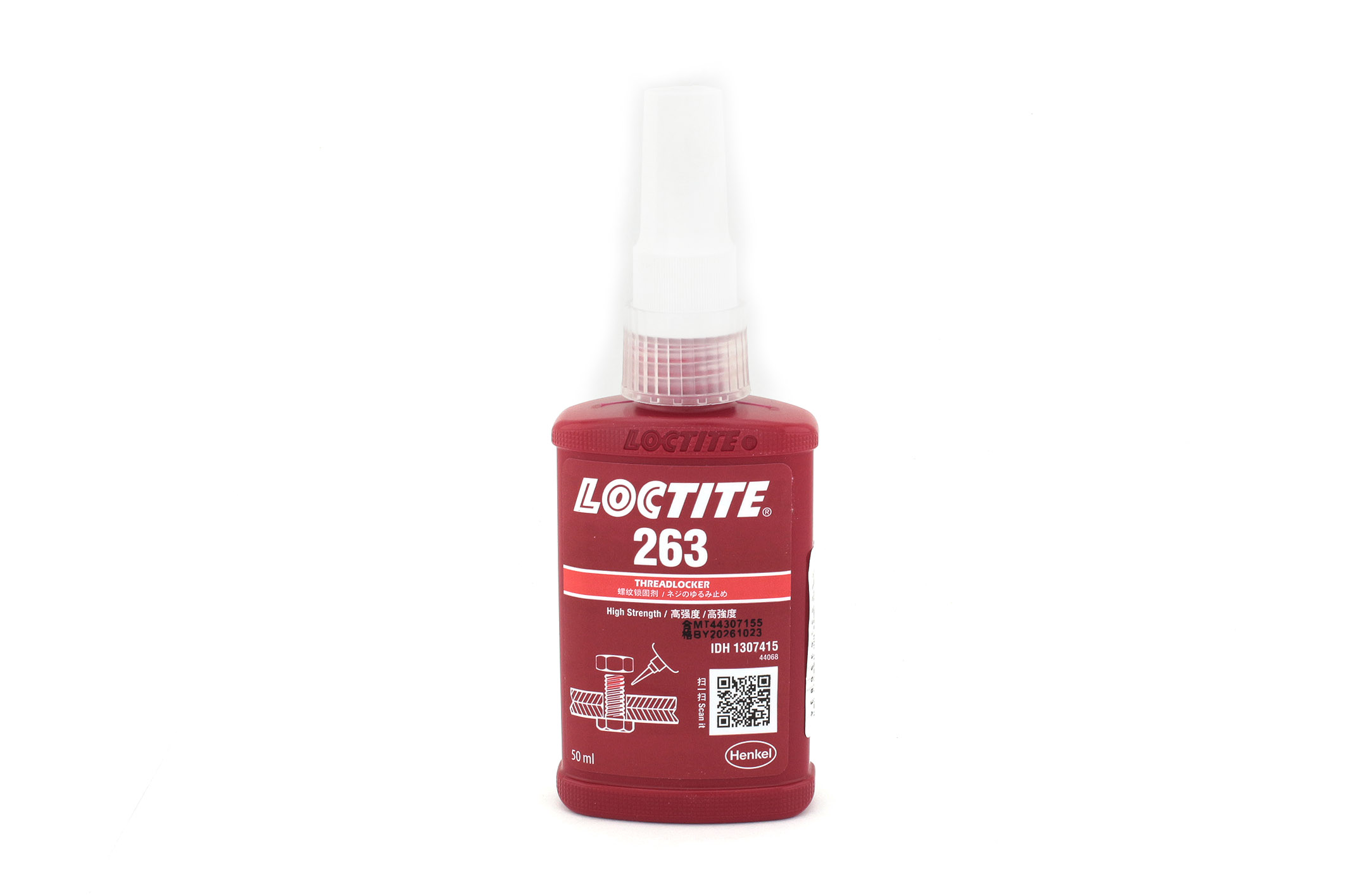Резьбовой фиксатор высокой прочности Loctite 263, 50 мл