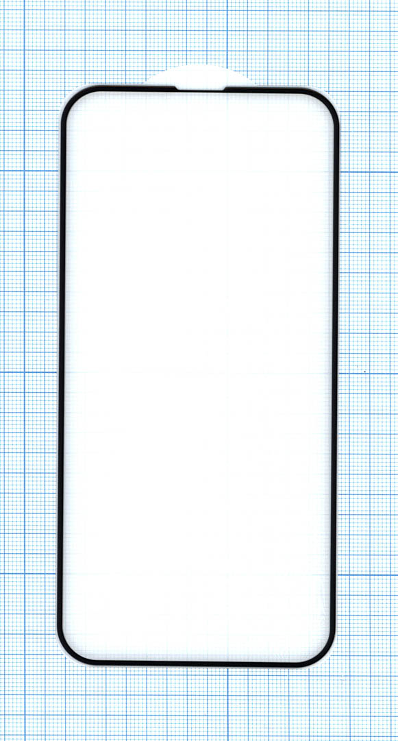 Защитное стекло для Apple iPhone 13 Pro черное