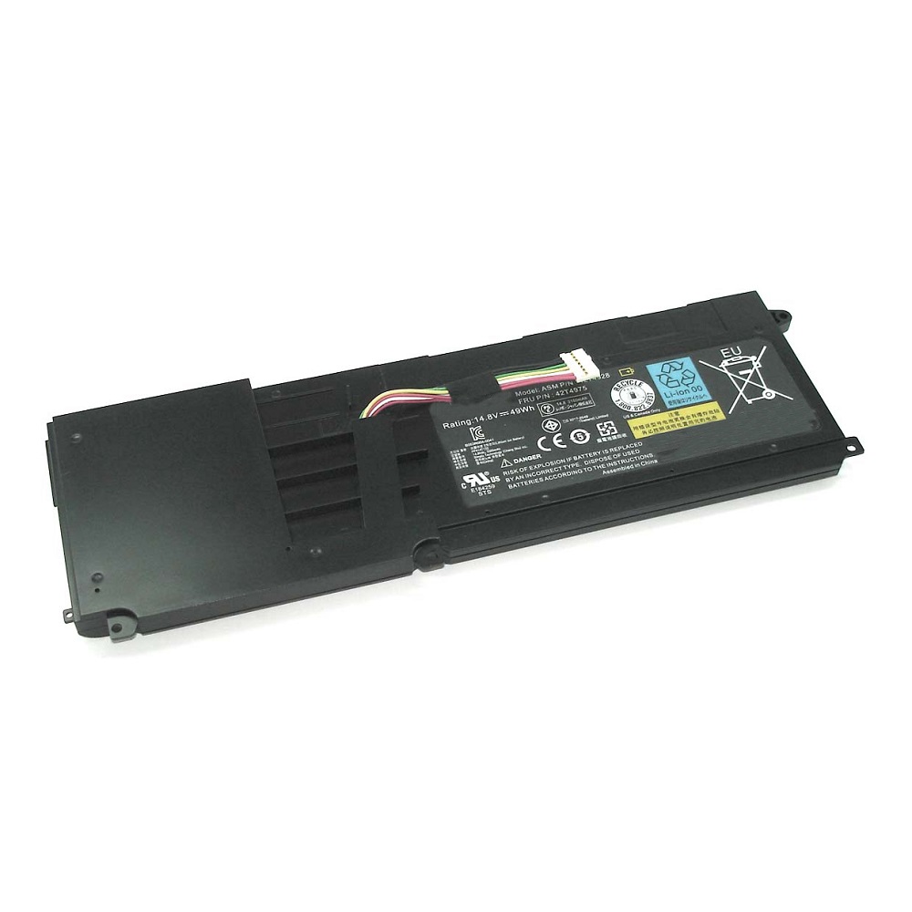 Аккумуляторная батарея для ноутбука Lenovo ThinkPad Edge E420s (42T4928) 14.8V 49Wh черная