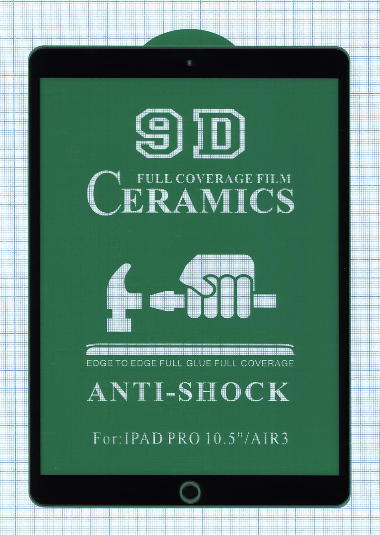 Керамическая пленка (стекло) для iPad Air 10.5 (2019) 2,5D