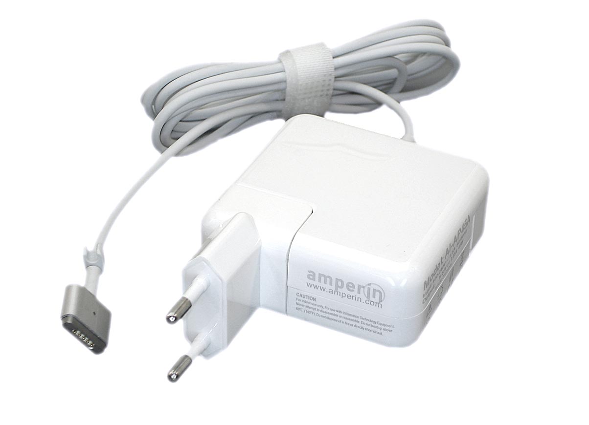 Блок питания (сетевой адаптер) Amperin AI-AP45A для ноутбуков Apple 45W 14.85V 3.05A MAGSAFE 2
