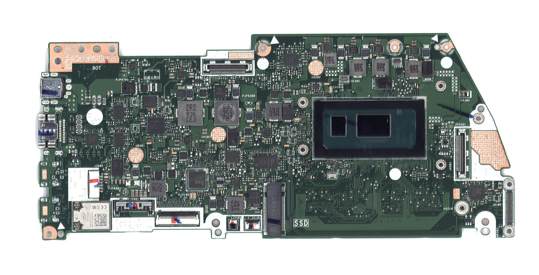 Материнская плата для Asus UX362FA 8G/I7-8565U 90NB0JC0-R00020