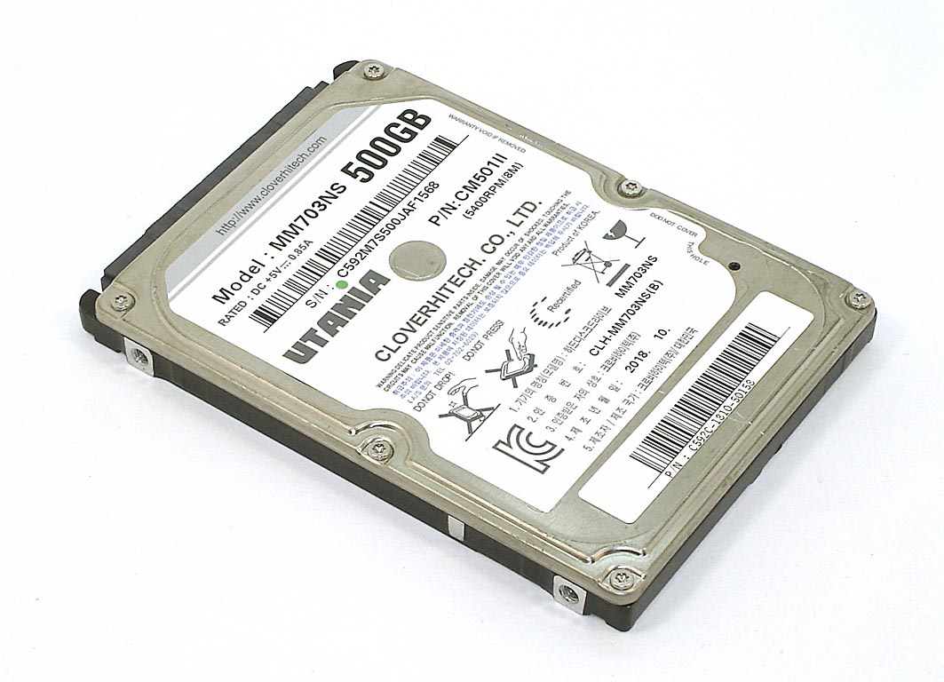 Жесткий диск HDD 2,5" 500Gb Utania MM703NS, CM501II