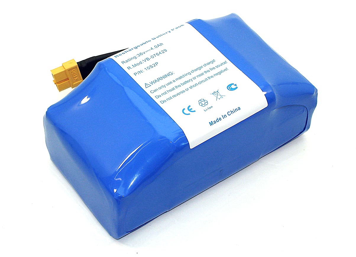 Аккумулятор 10S2P для гироскутера 36V 4.0Ah Li-ion