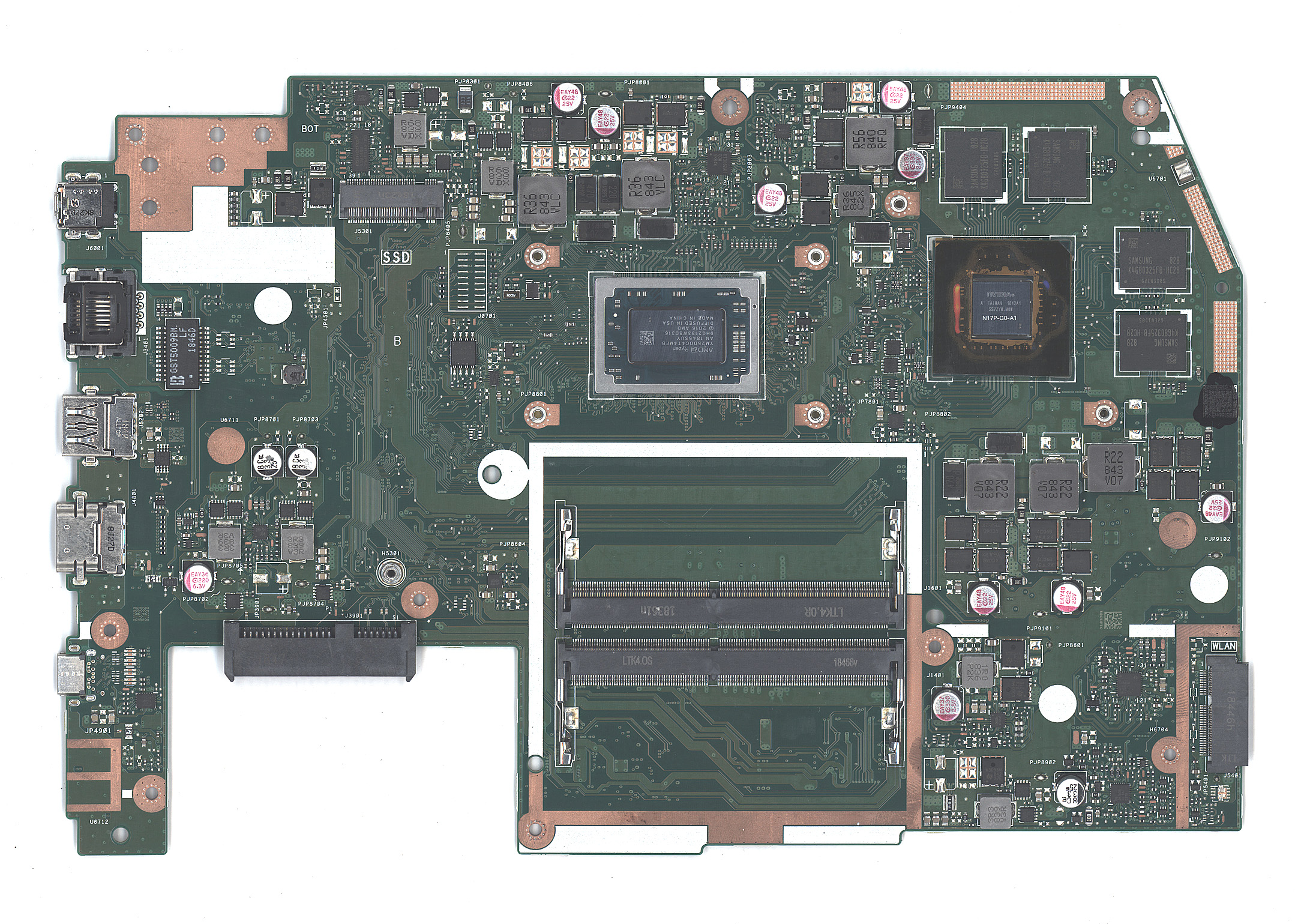 Материнская плата для Asus X570ZD R5-2500U 90NB0IU0-R00030