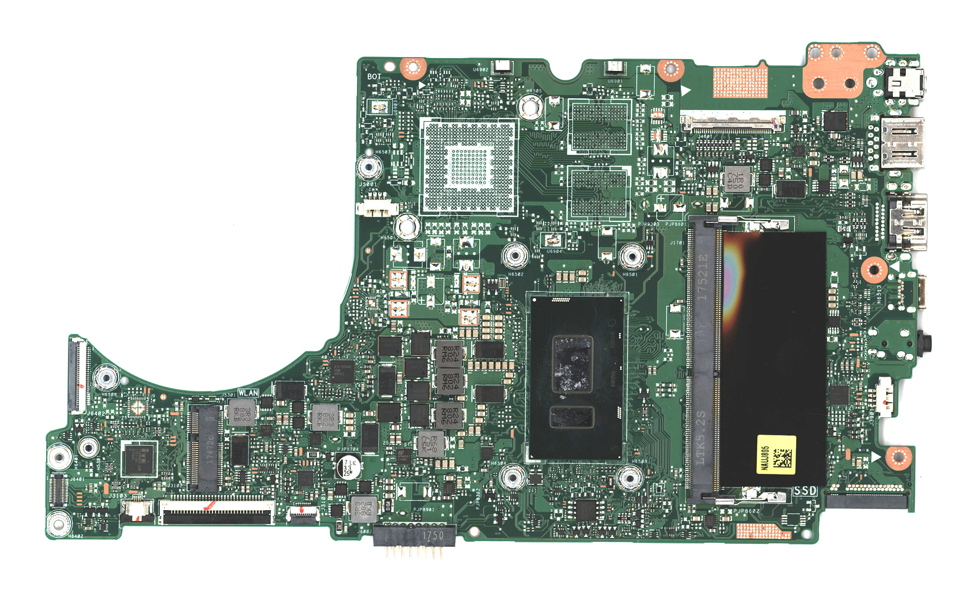Материнская плата для Asus UX310UA 8G/I7-8550U 90NB0CJ0-R00130