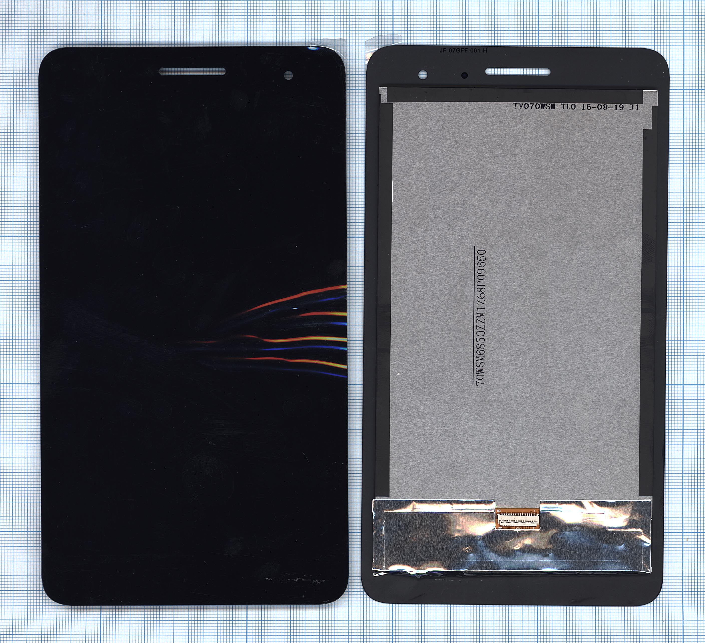Модуль (матрица + тачскрин) для Huawei MediaPad T1 (T1-701U) черный