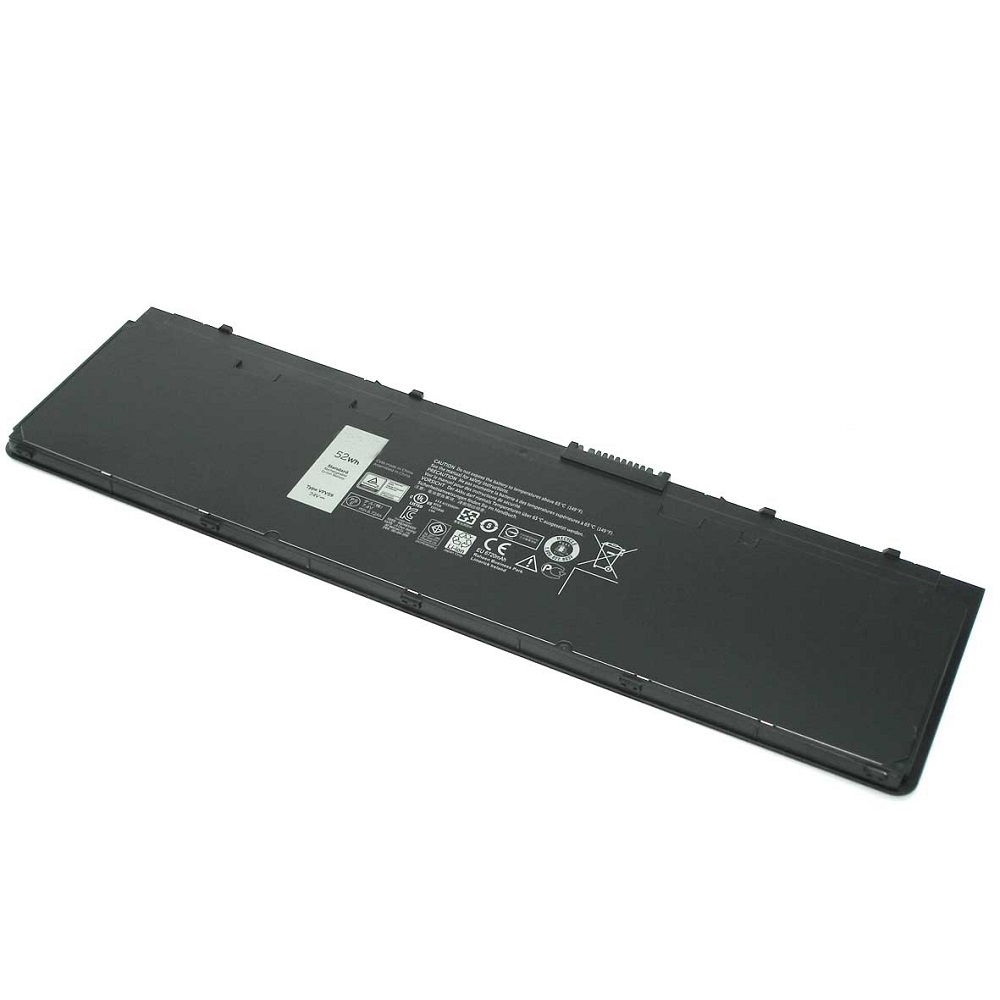 Аккумуляторная батарея для ноутбука Dell Latitude E7250 E7240 (VFV59) 7.4V 52Wh черный