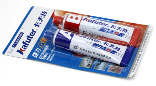 Клей двухкомпонентный (жидкая сварка) Kafuter K-8818 белый 70 грамм