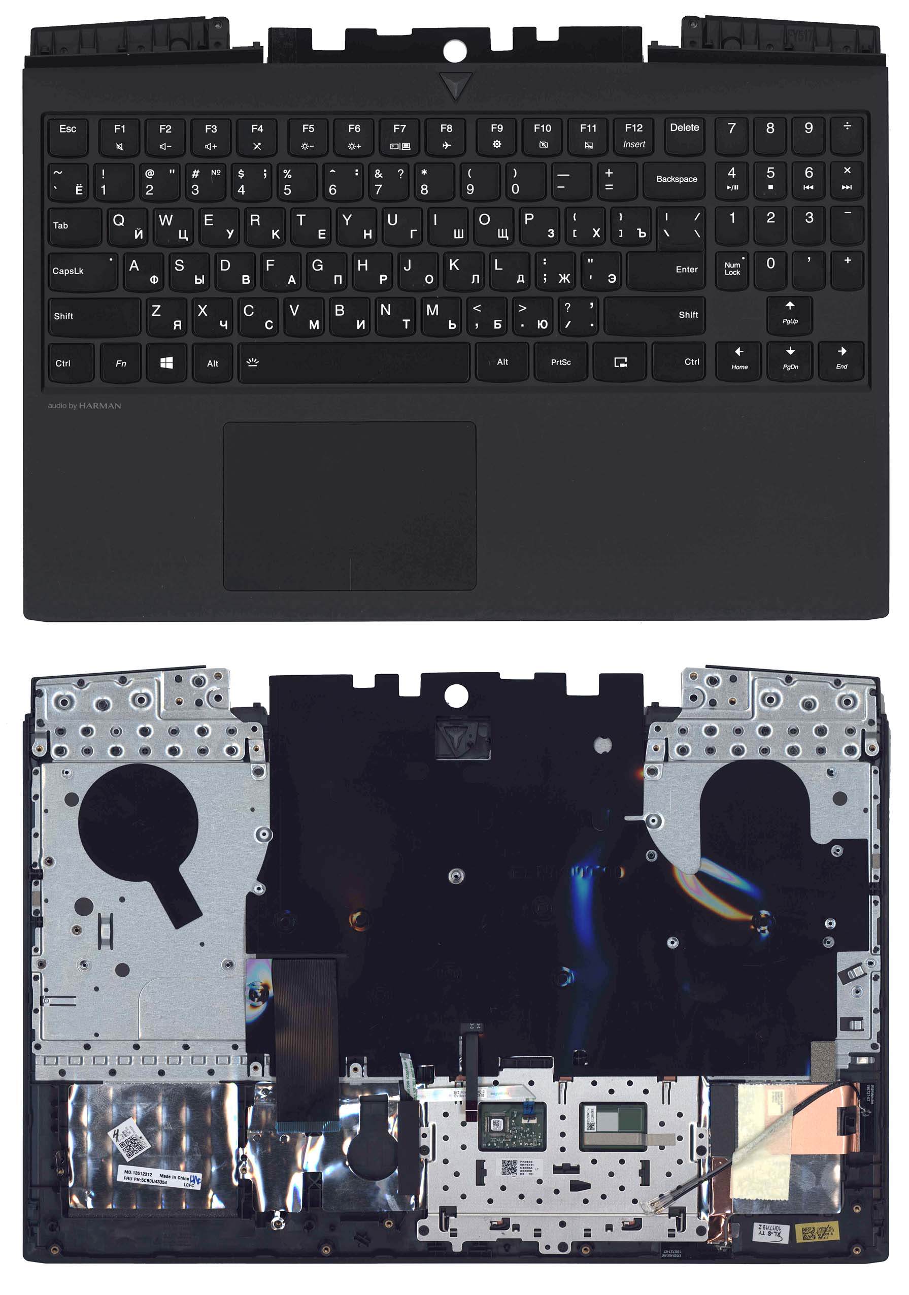 Топкейс для Lenovo Legion Y545 черный