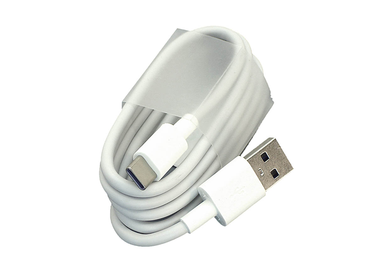 Кабель для зарядки USB - USB Type-C (Super charge), 1m. Белый