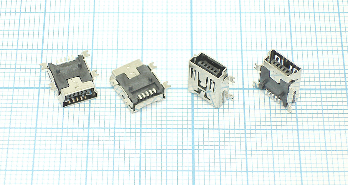 Разъем mini USB для планшета тип USB 4 (RS-MI010)