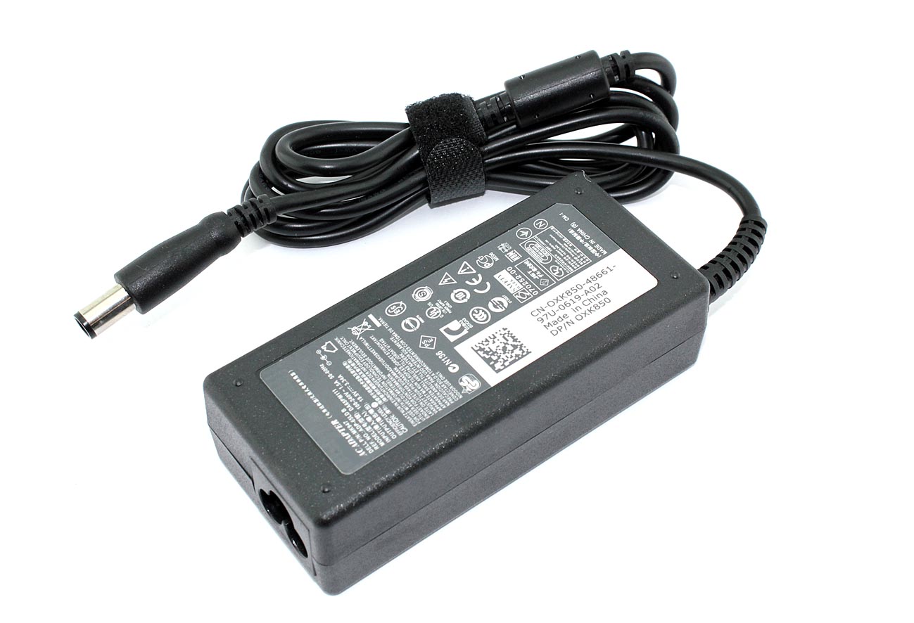 Блок питания (сетевой адаптер) для ноутбуков Dell 19.5V 3.34A 7.4x5.0mm