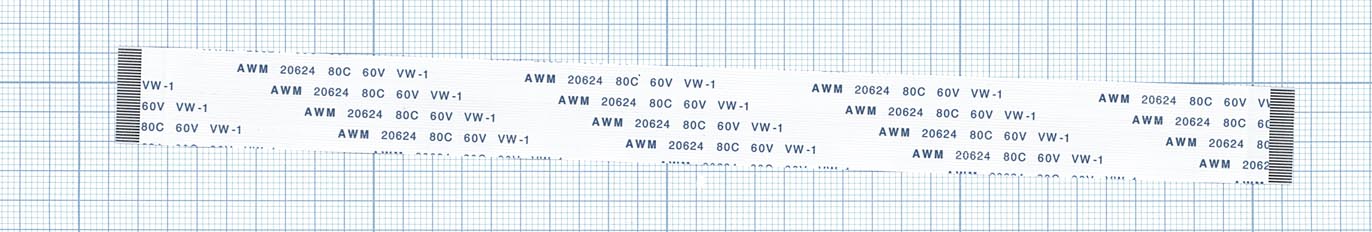 Шлейф универсальный 32pin, шаг 0.5мм, длина 20см