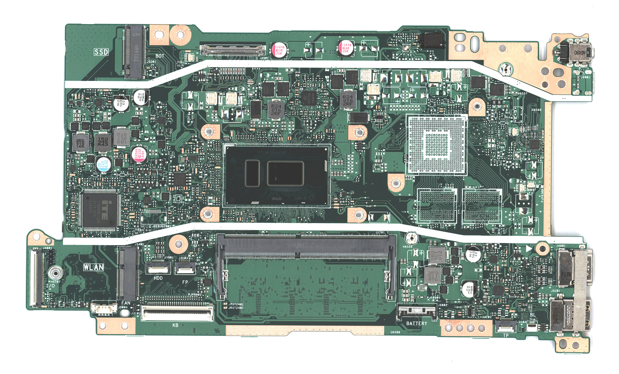 Материнская плата для Asus X509UA 4G/I3-8130U 90NB0NC0-R00030