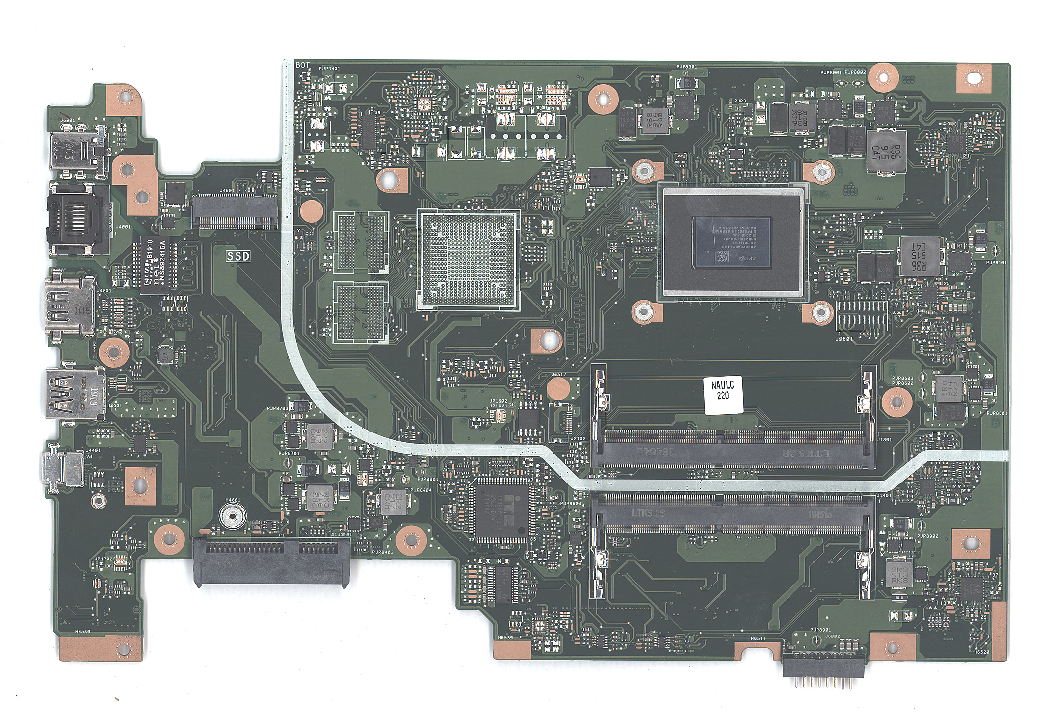 Материнская плата для Asus X705QA A10-9620P 90NB0MN0-R00020