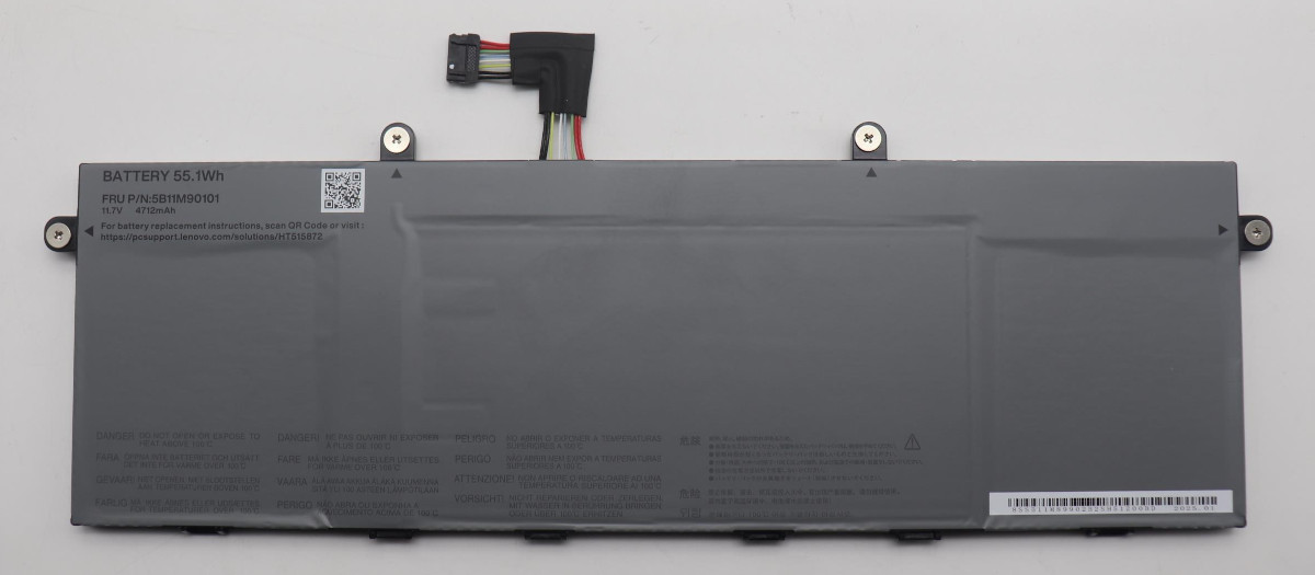 Аккумуляторная батарея для ноутбука Lenovo ThinkPad X9-14 Gen 1 (L24B3P71) 11.7V 55.1Wh
