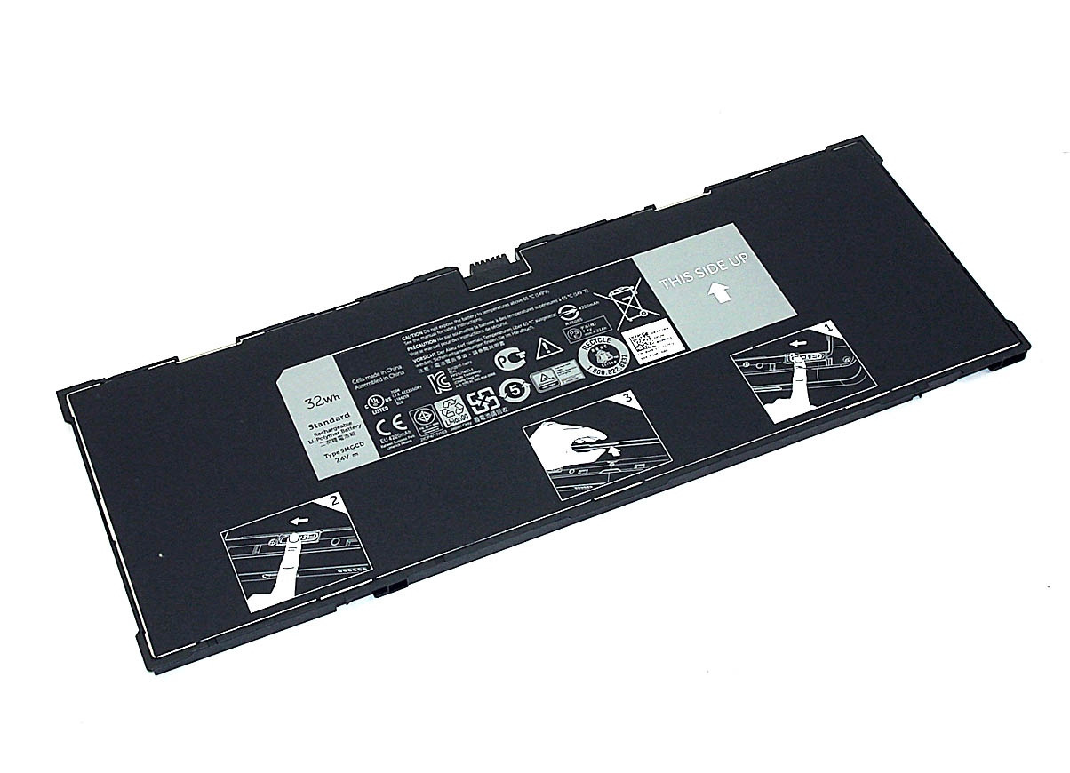 Аккумуляторная батарея для ноутбука Dell Venue 11 Pro 5130-9356 (0T8NH4) 7.4V 4200mAh