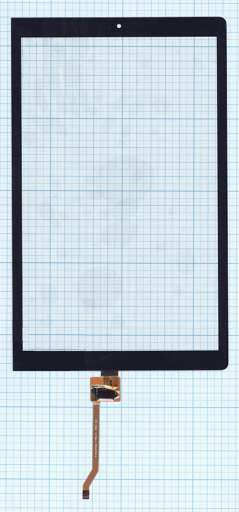 Сенсорное стекло (тачскрин) для Lenovo Yoga Tab 3 10 Plus X703L черное