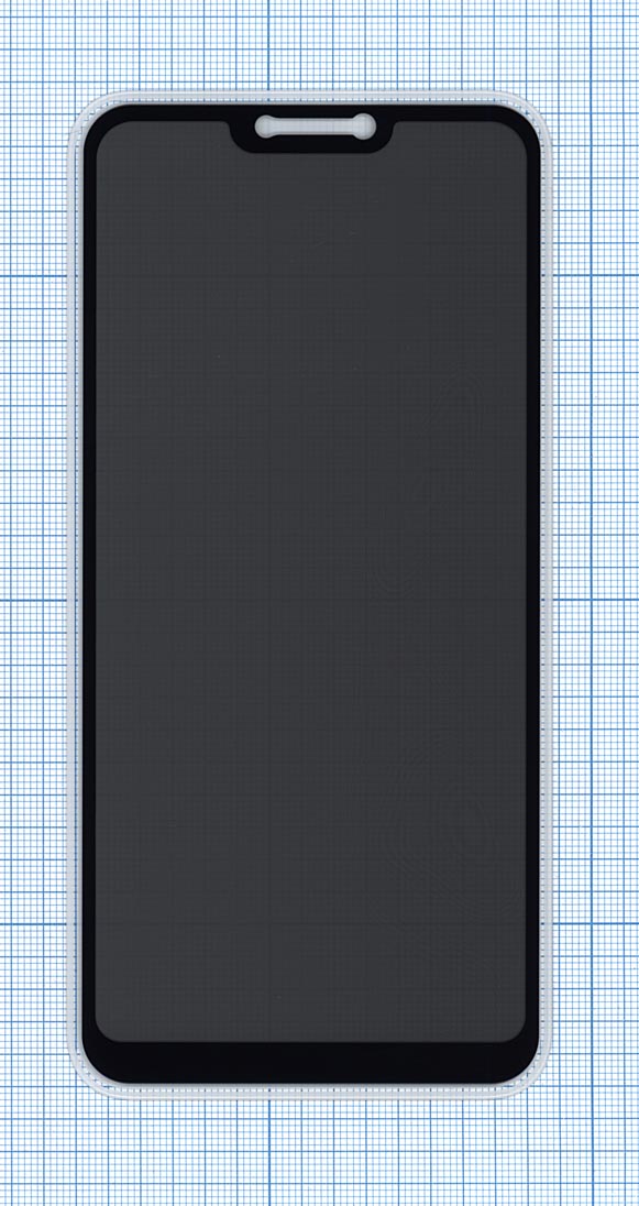 Защитное стекло Privacy "Анти-шпион" для OPPO A5 2020
