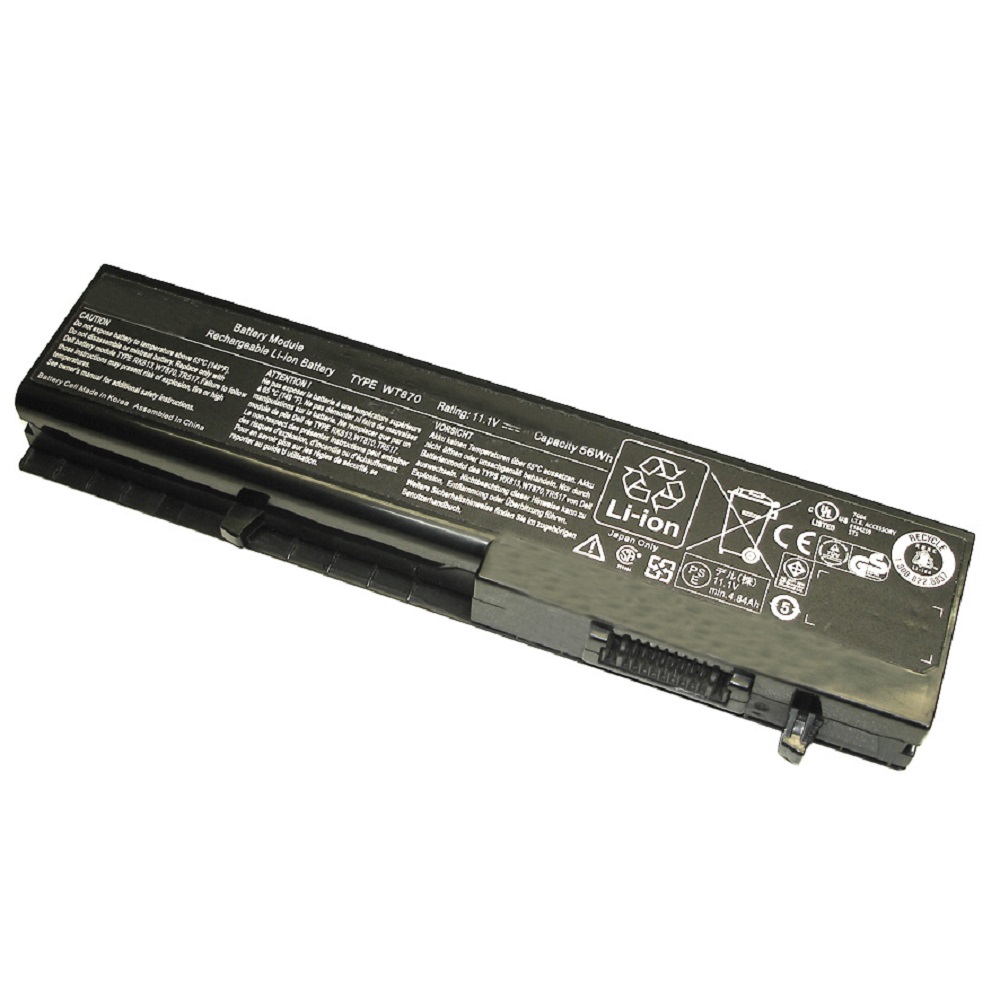 Аккумуляторная батарея для ноутбука Dell Studio 1435 (RK813) 11.1V 4400mAh черный