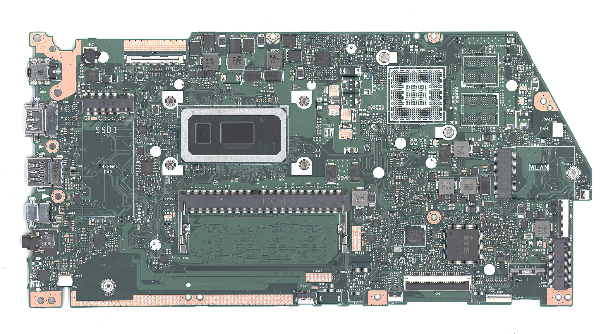 Материнская плата для Asus X532FA 4G/I5-8265U 90NB0MI0-R00010