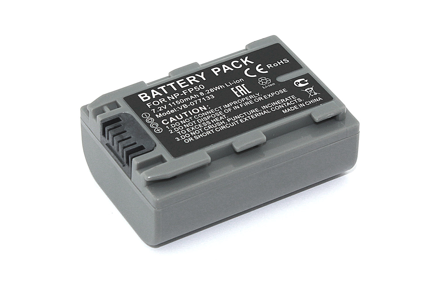 Аккумуляторная батарея для видеокамеры Sony DCR-DVD (NP-FP50) 7.2V 1150mAh Li-ion