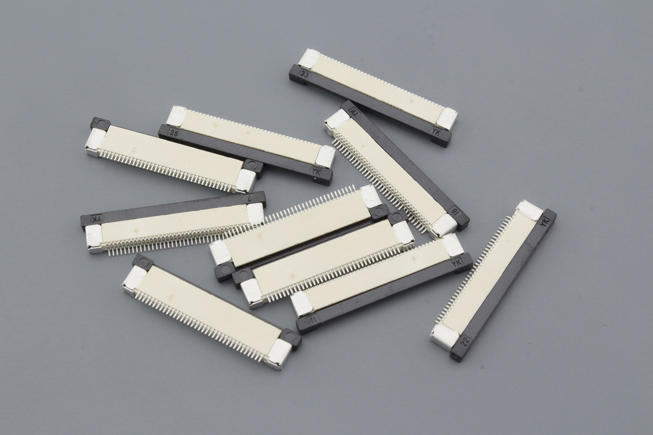 Разъем FPC Half Coverage Bottom Contact 0.5K-BX-36PWB 36 pin высота 2мм шаг 0,5мм 10 шт