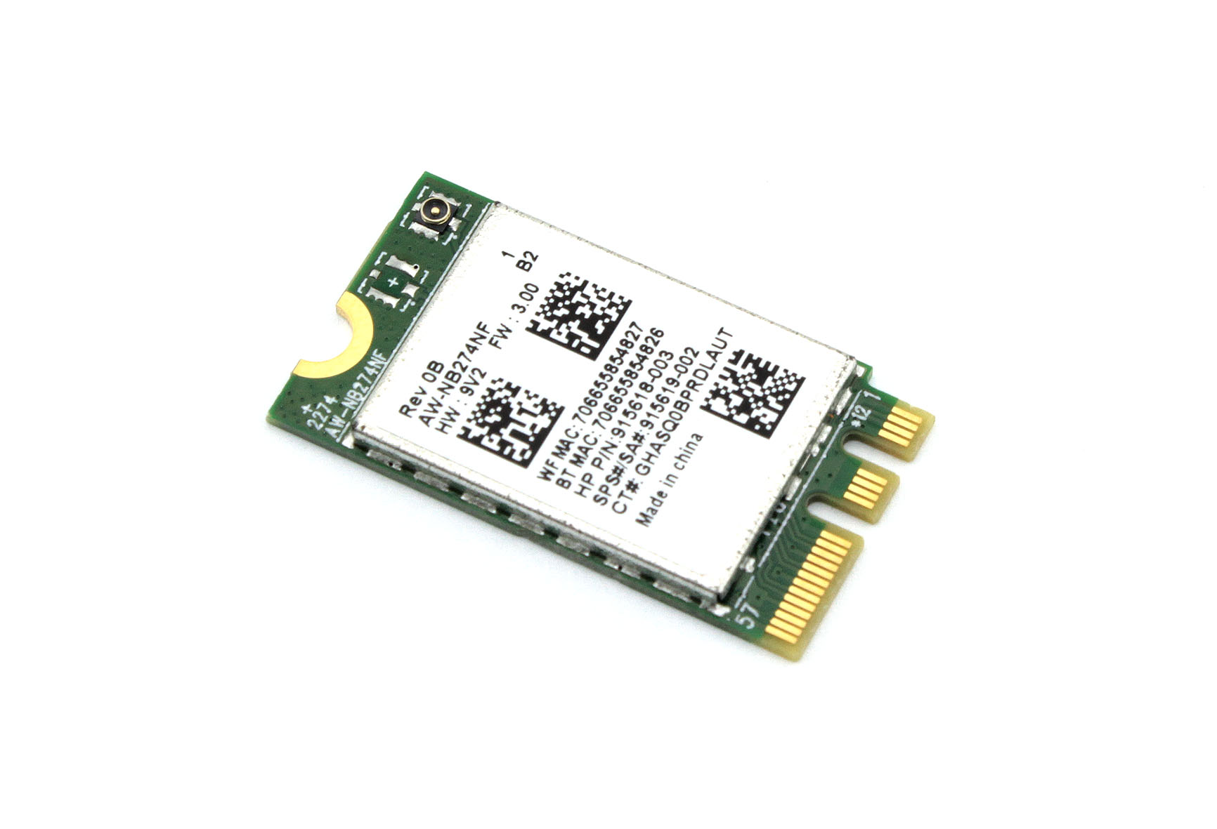 Bluetooth+WiFi адаптер Realtek RTL8723DE