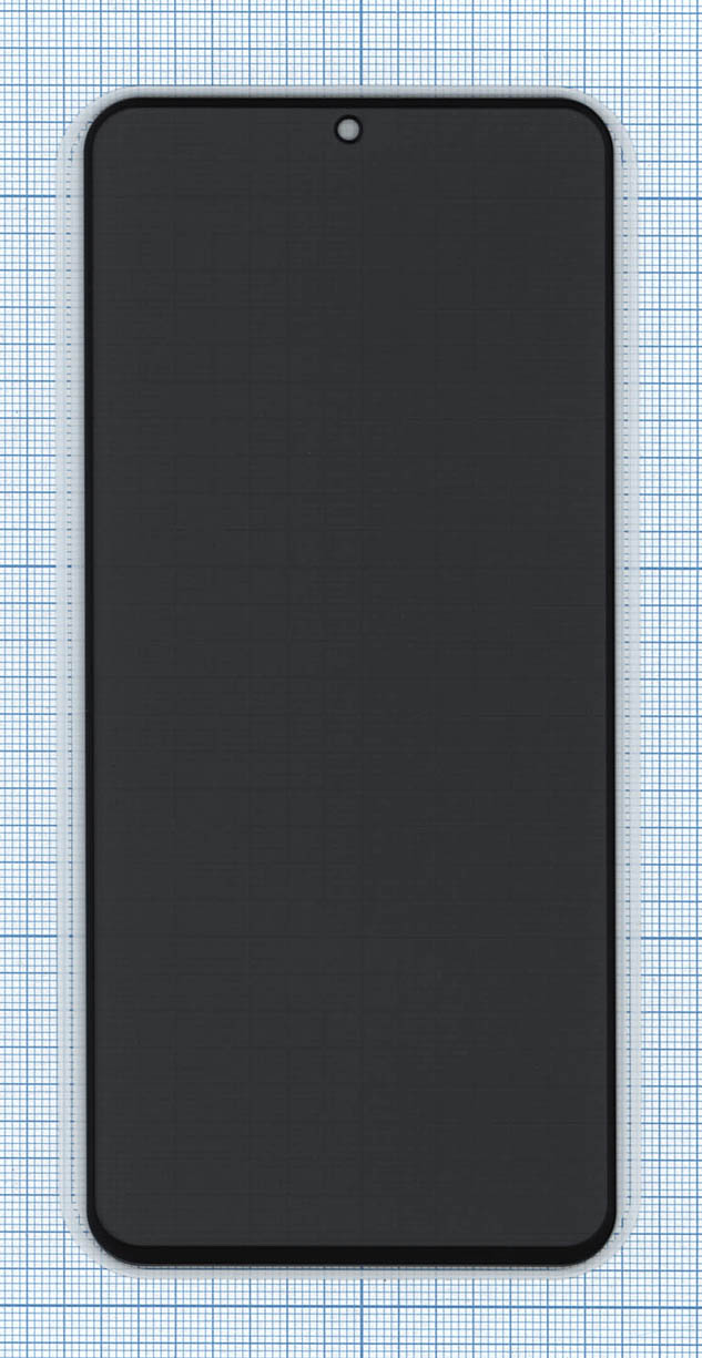 Защитное стекло Privacy "Анти-шпион" для Xiaomi POCO X4 Pro 5G