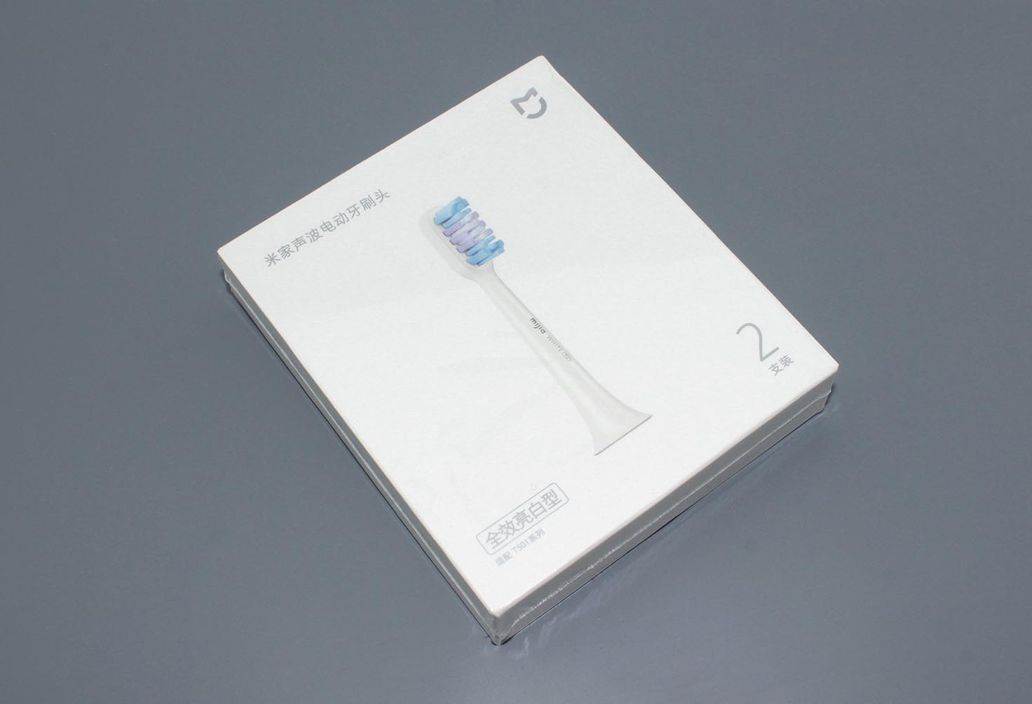Сменные насадки для электрической щетки Xiaomi Mijia Sonic Electric Toothbrush T501 2шт, white