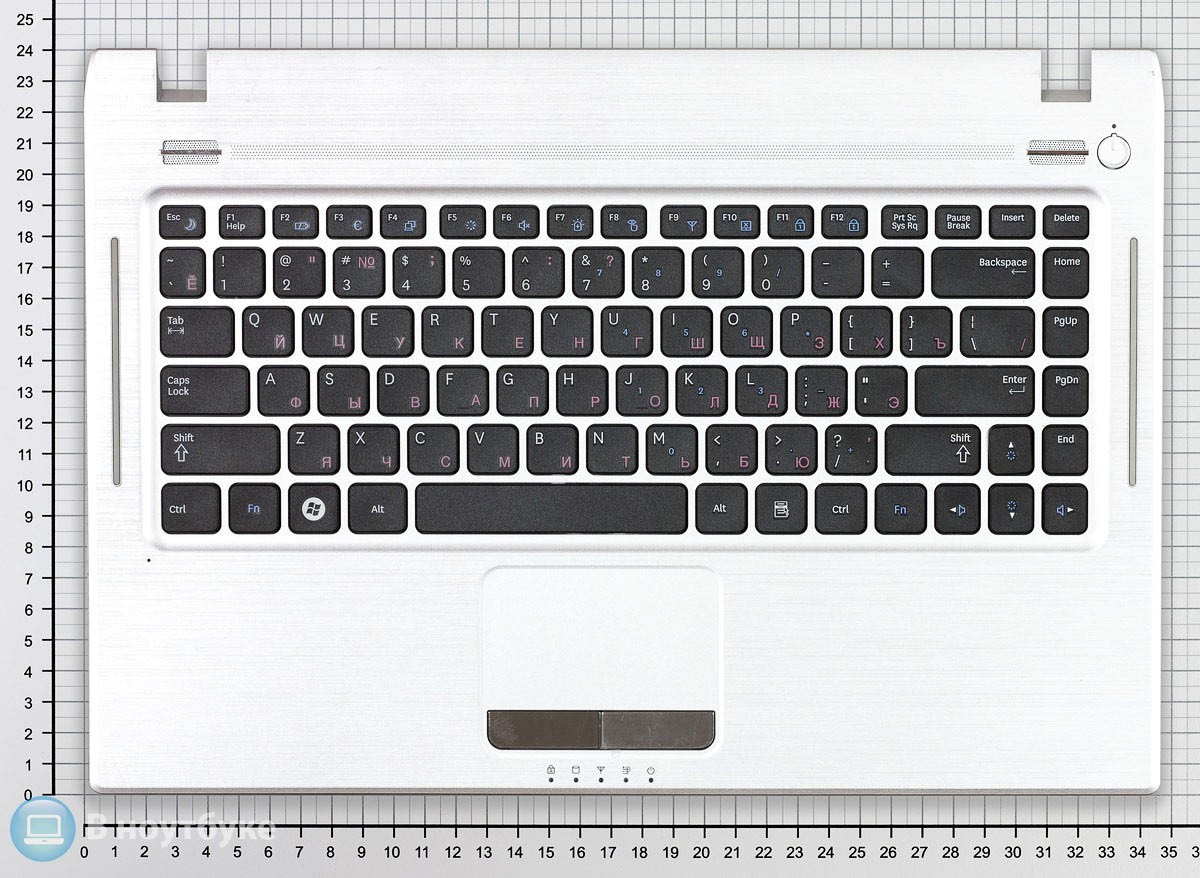 Топкейс для Samsung Q430 серебристый