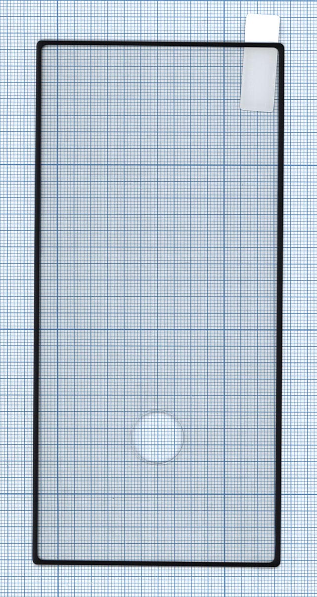 Защитное стекло "Полное покрытие" для Samsung Galaxy S22 Ultra (S908E) черное