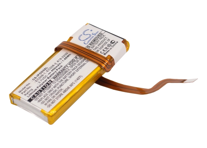 Аккумулятор CS-IPOD5SL для Apple iPod classic 6 3.7V / 450mAh / 1.67Wh