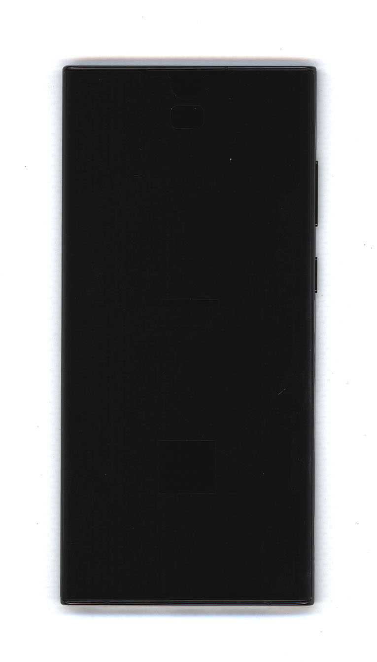 Дисплей для Samsung Galaxy S22 Ultra SM-S908B в сборе с тачскрином ServicePack черный (GH82-27488A)