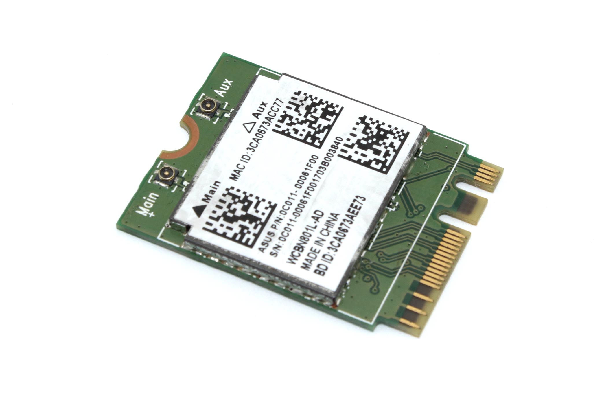 Wi-Fi адаптер + Bluetooth LiteOn WCBN801L-AD 802.11B/G/N+BT4.0(2*2)M.2
