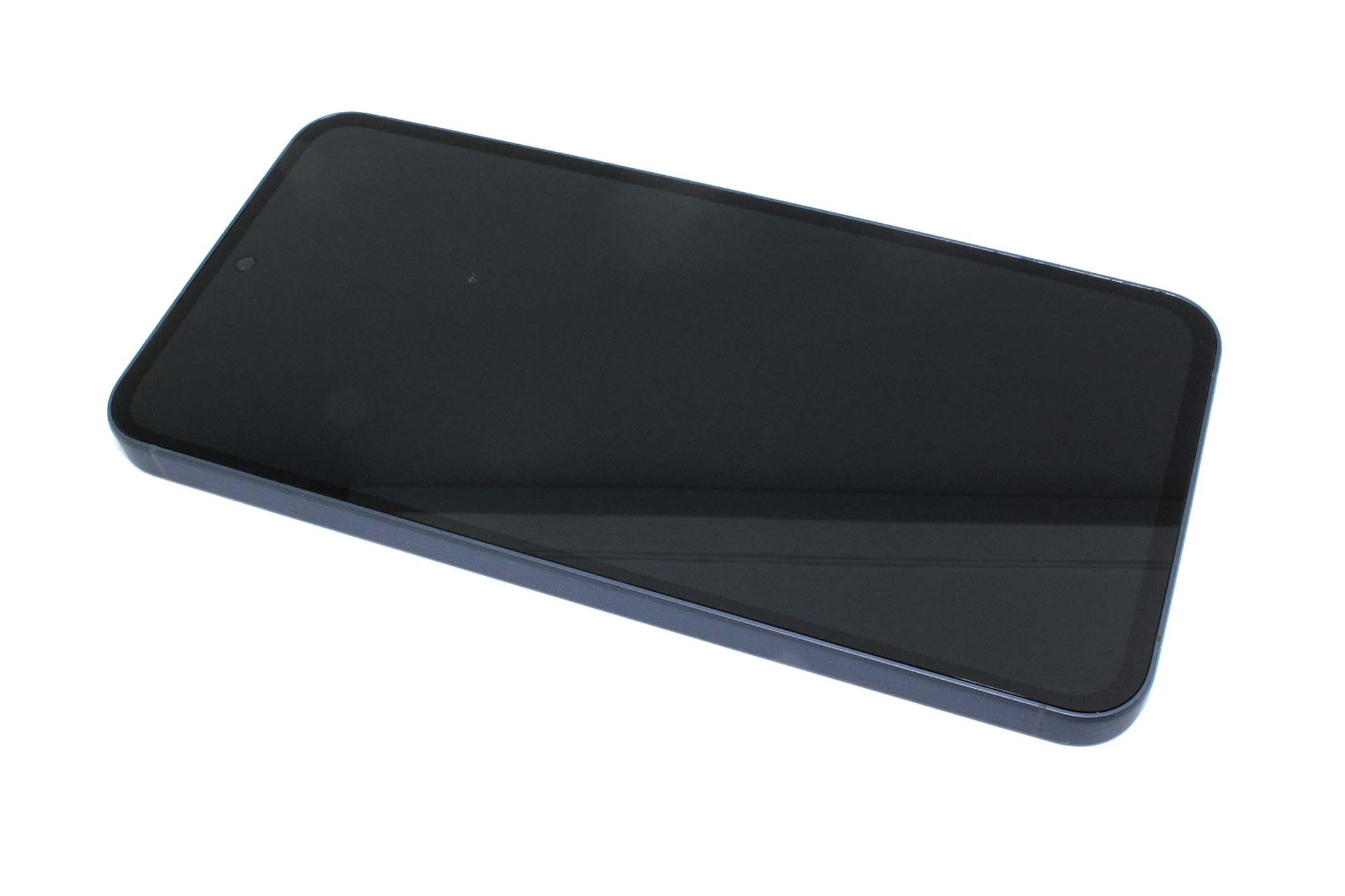 Дисплей для Samsung Galaxy A55 5G SM-A556B в сборе с тачскрином и рамкой синий (orig lcd)