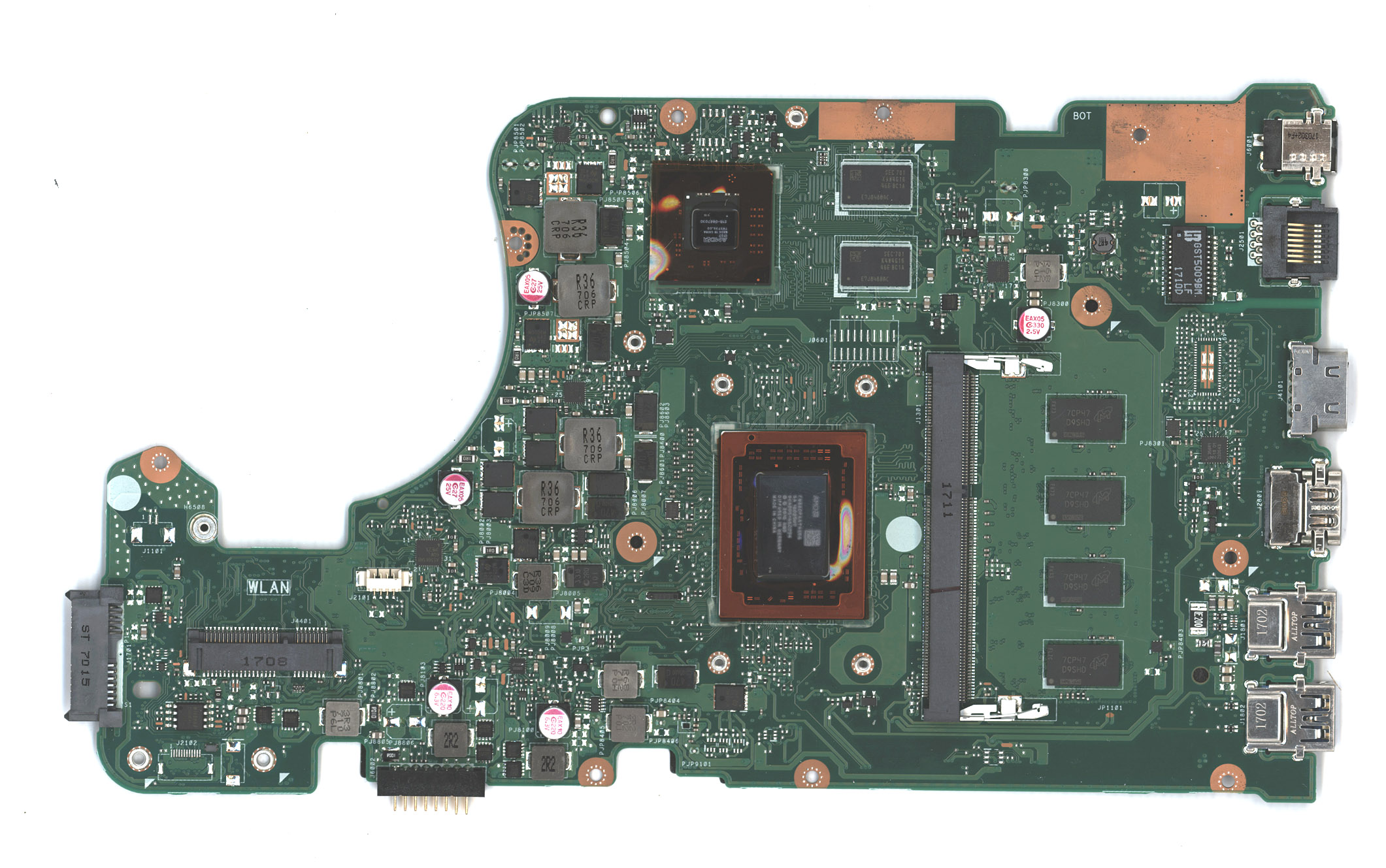 Материнская плата для Asus X555DG 4G/FX-8800P