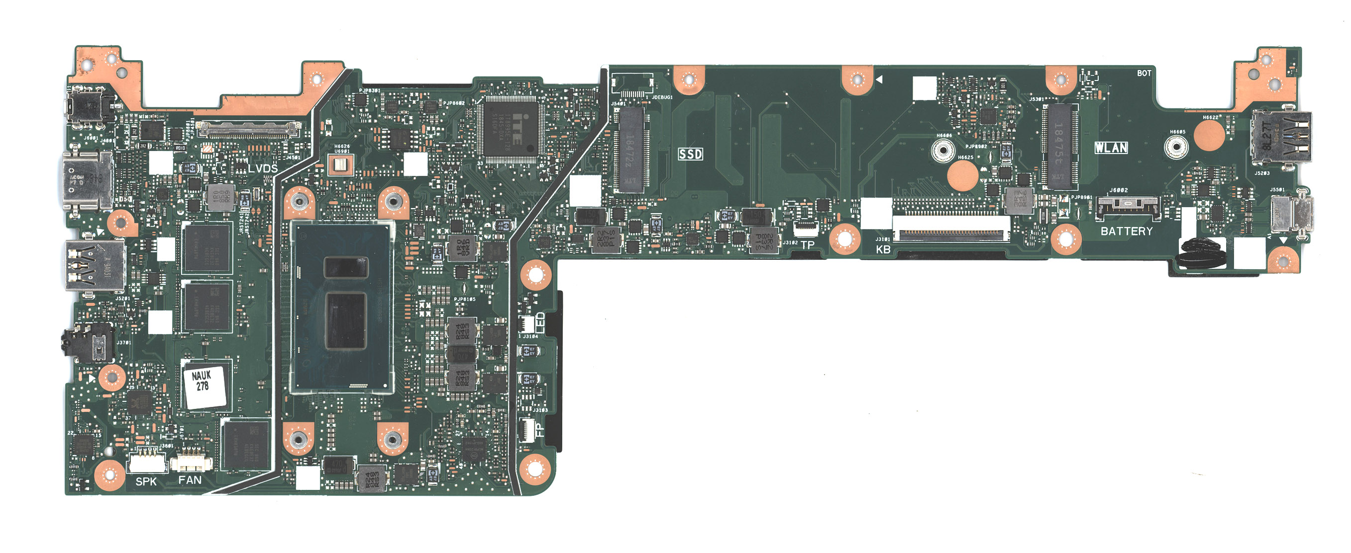 Материнская плата для Asus X420UA 4G 4417U