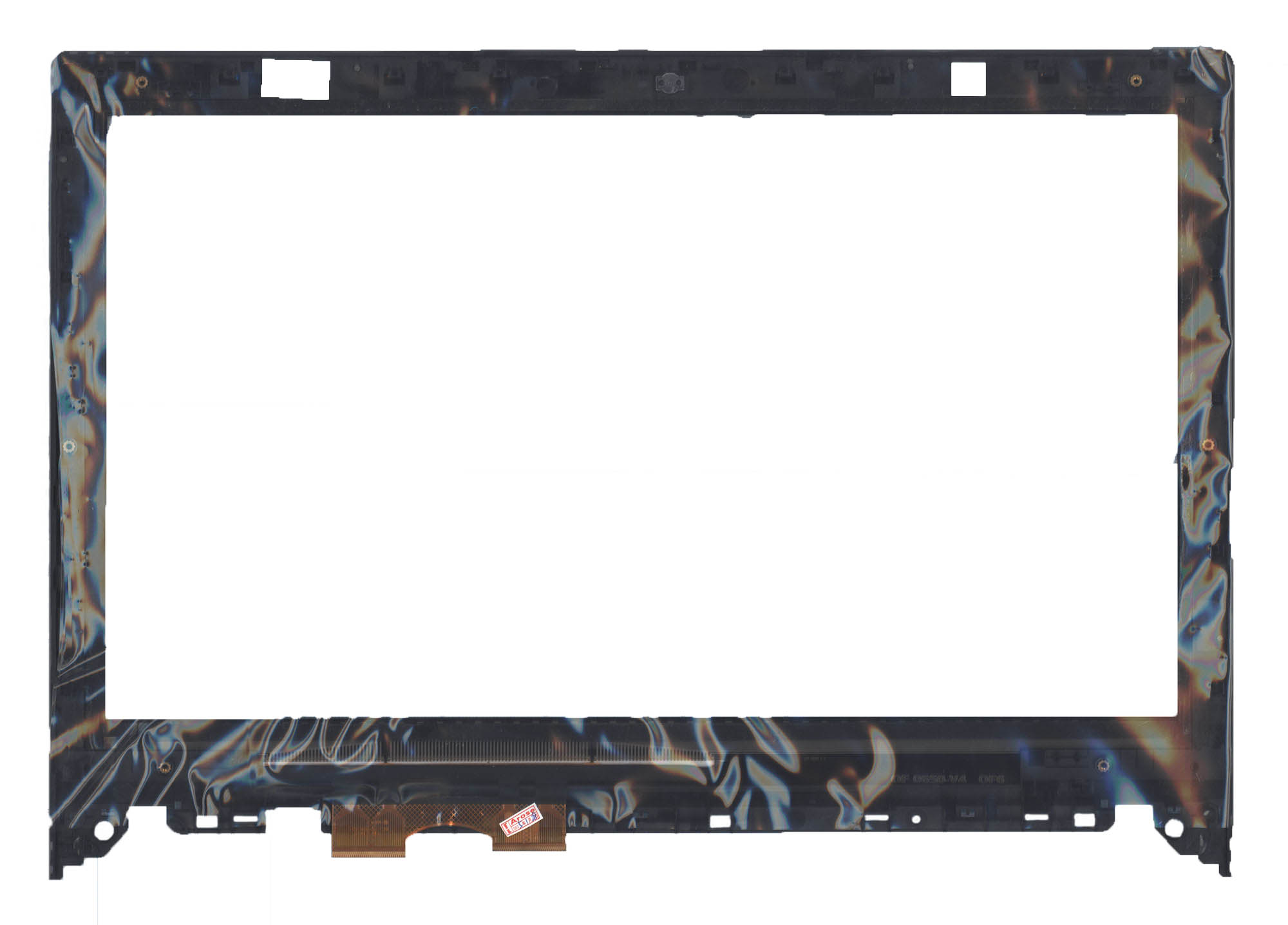 Сенсорное стекло (тачскрин) для Lenovo IdeaPad Z400 Touch MCF-140-0650 черное с рамкой