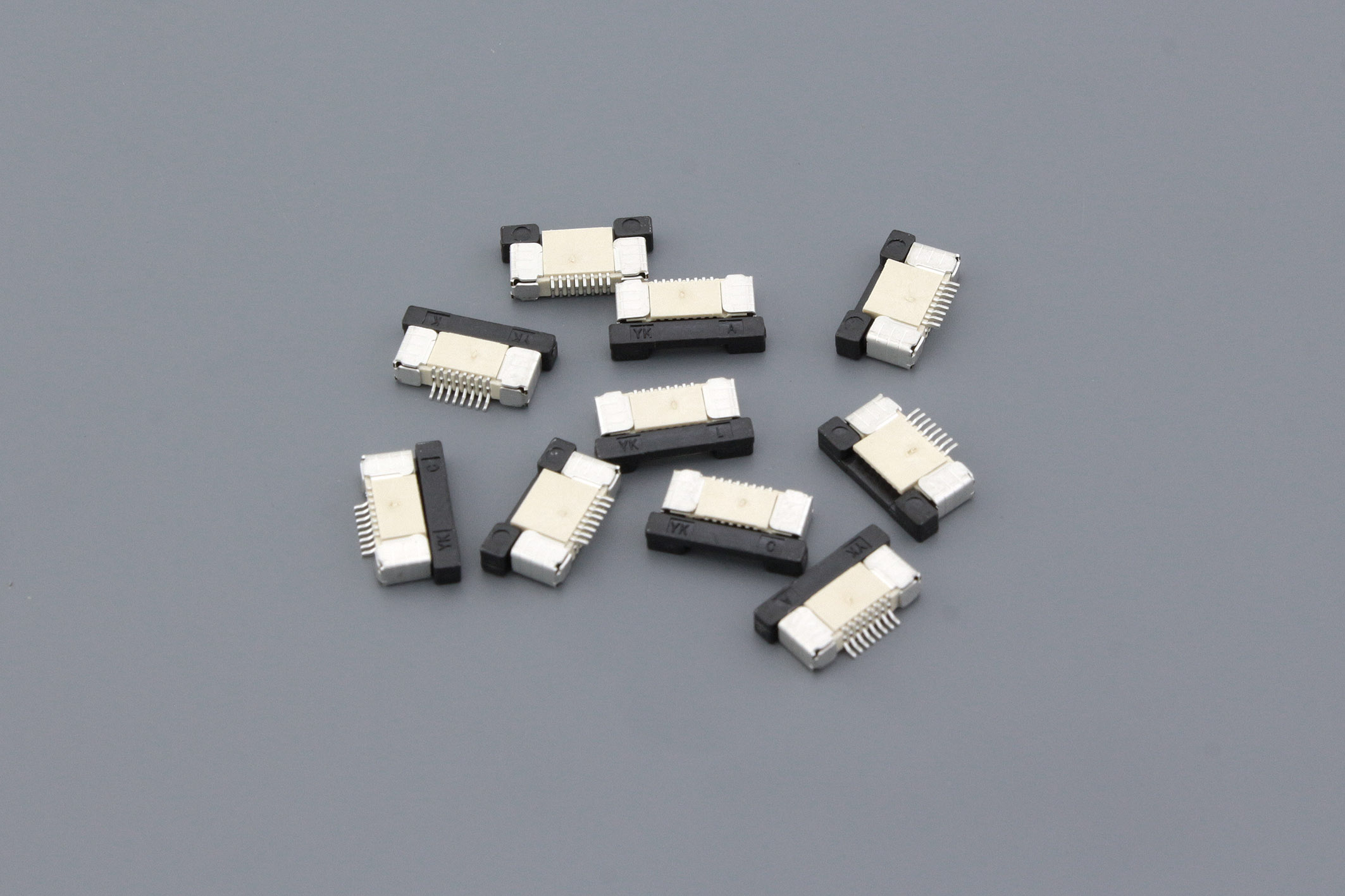 Разъем FPC Half Coverage Bottom Contact 0.5K-BX-8PWB 8 pin высота 2мм шаг 0,5мм 10 шт