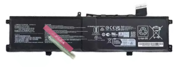 Аккумуляторная батарея для ноутбука MSI Vector GP78 (BTY-M551) 15.4V 90Wh