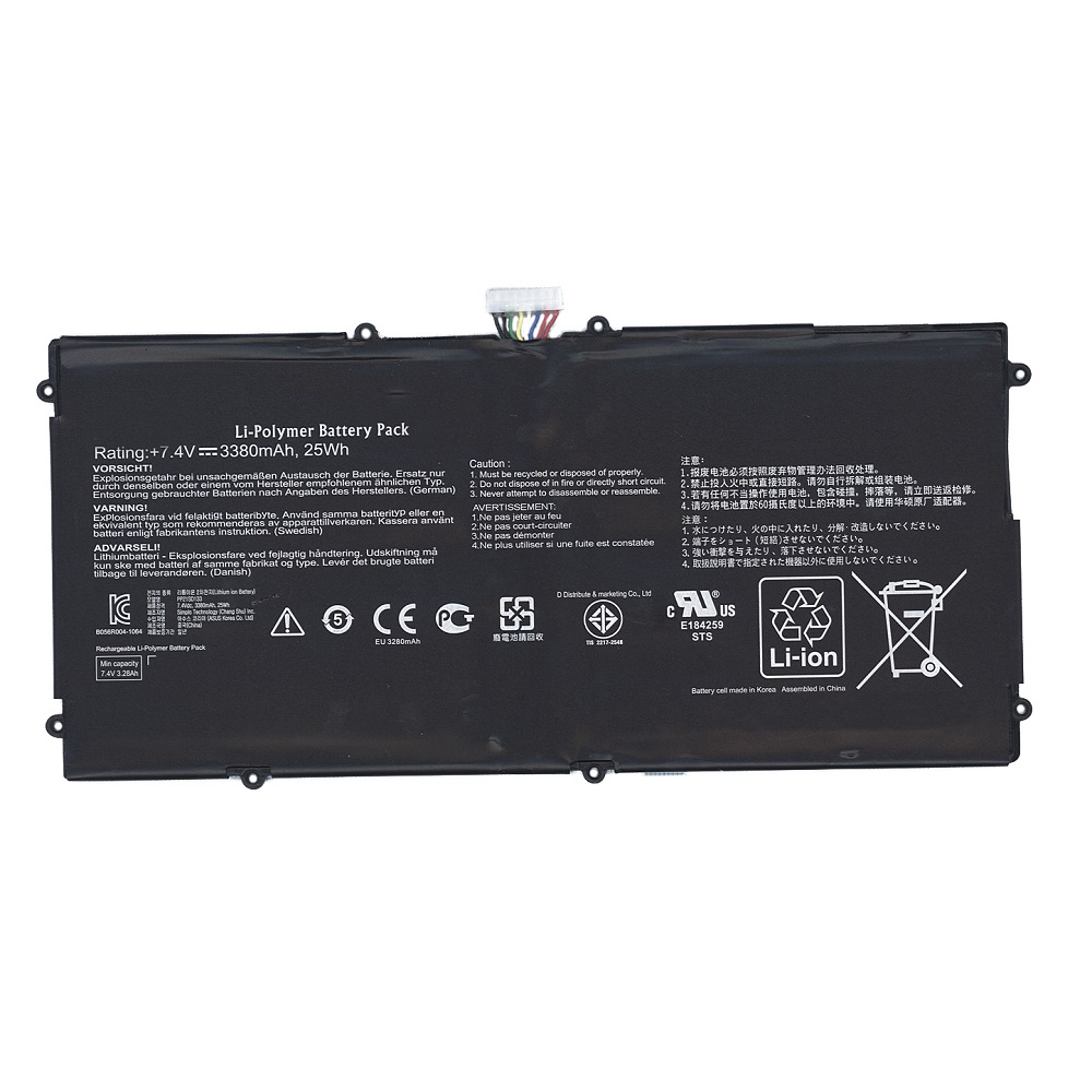 Аккумуляторная батарея C21-TF301 для планшета Asus TF700 25Wh