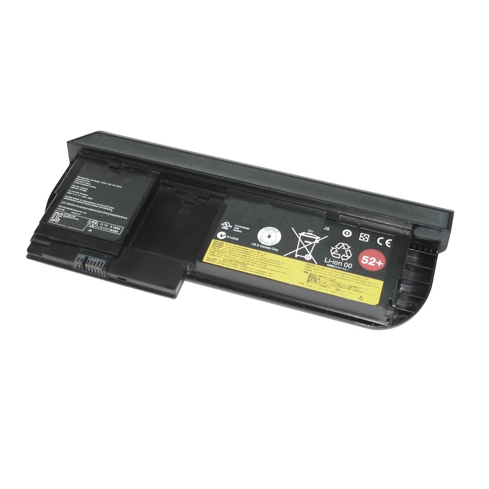 Аккумуляторная батарея для ноутбука Lenovo ThinkPad X220 (42T4879) 52+, 67+ 11.1V 63Wh черная