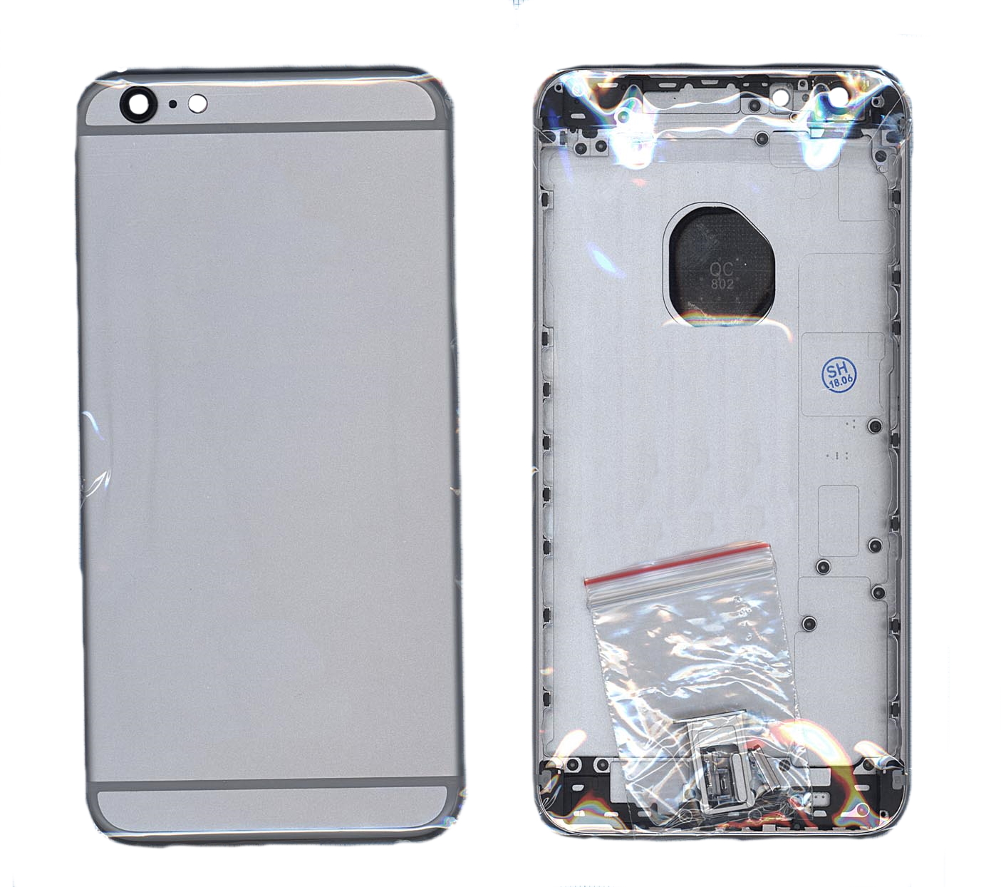 Задняя крышка для iPhone 6S Plus (5.5) серая
