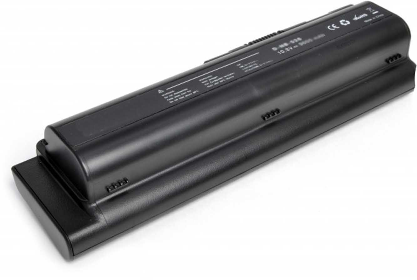 Аккумуляторная батарея для ноутбука HP Pavilion DV4, Compaq CQ40, CQ45 (HSTNN-CB72) 78Wh OEM черная